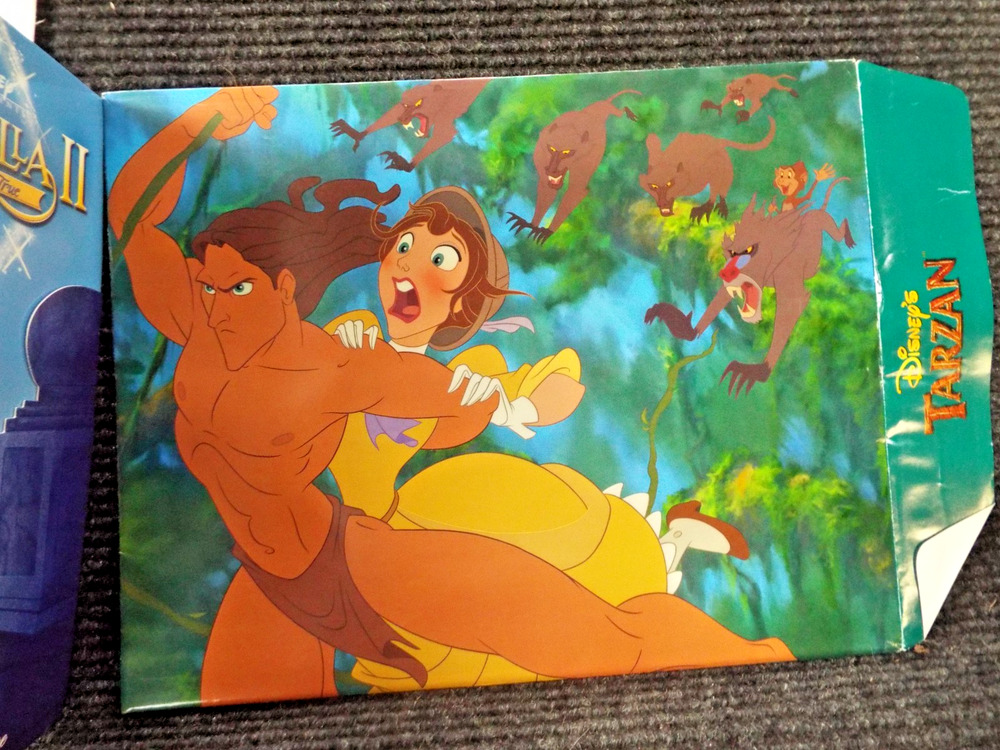 2000 TARZAN Disney Store 11"x14" Lithograph Original with Envelope